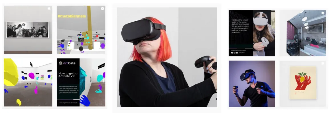 Art Gate VR Exhibition View
