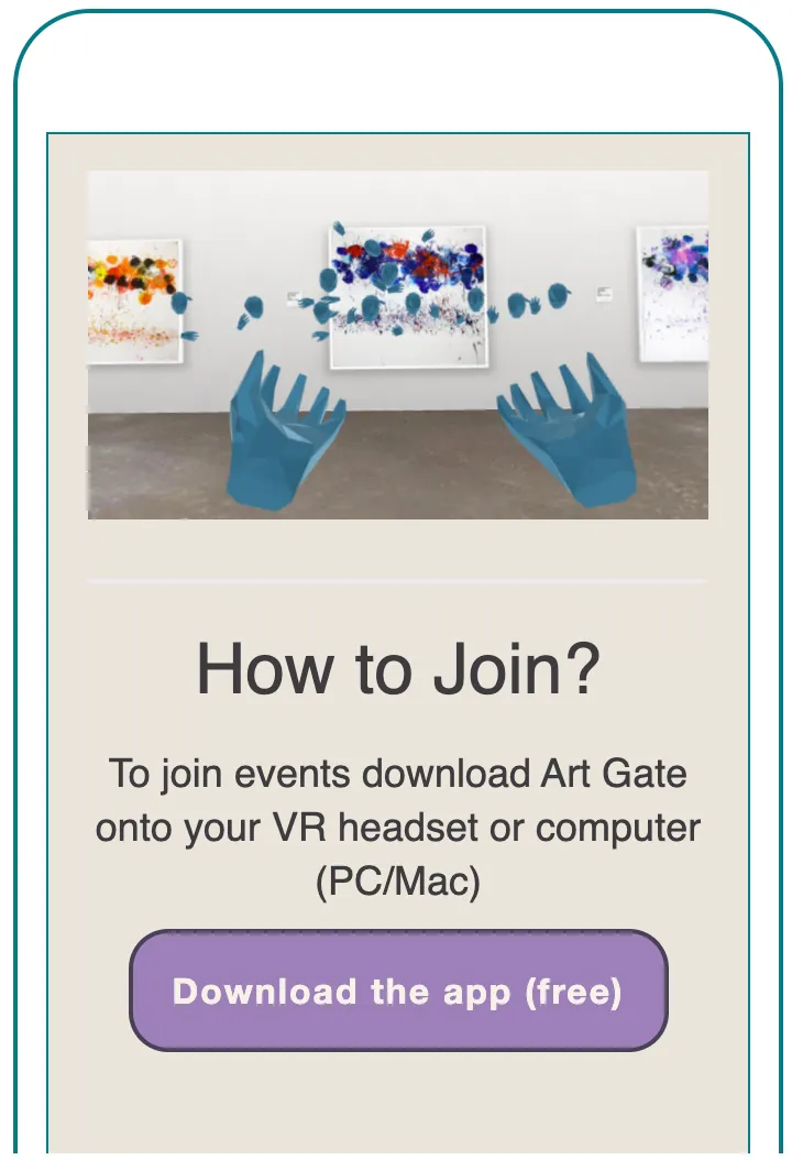 Art Gate VR Interface 1
