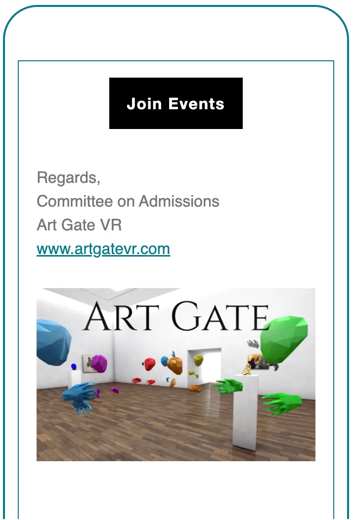 Art Gate VR Interface 3