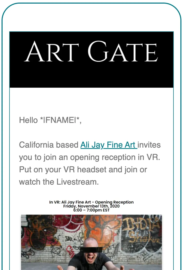 Art Gate VR Social Features